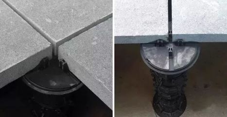 鏡面水的做法--石材架空